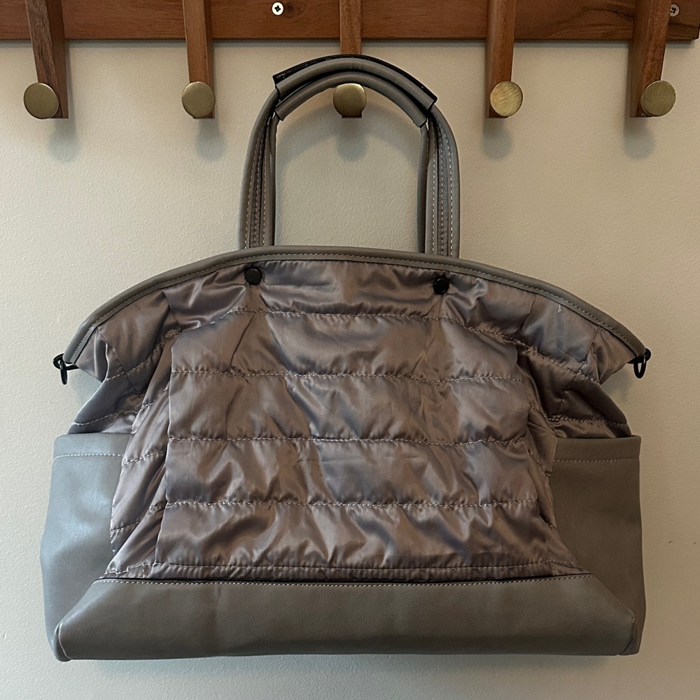 Sol and Selene Gray Duffel Bag